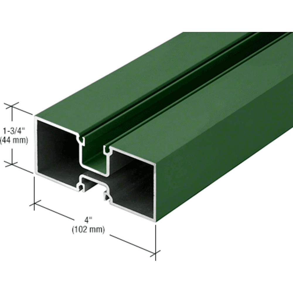 CRLU.S. Aluminum Hollow Door Jamb, Custom Anodized 24'2"