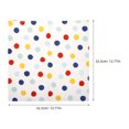thumbnail image 2 of OULII 20 Sheets Soft Comfortable Disposable Napkins in Multi Colored Dots for Bathroom Use, 2 of 8
