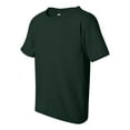 thumbnail image 2 of Youth Heavy Cotton Multi Color T-Shirt Color Forest Green Large Size, 2 of 4