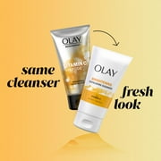 Olay Face Wash, Vitamin C Cleanser, Exfoliating Face Scrub, Hydrating Dull Skin 5.0fl oz
