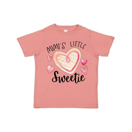 

Inktastic Mimi s Little Sweetie with Heart Cookie Gift Toddler Boy or Toddler Girl T-Shirt