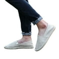 thumbnail image 4 of Men's Breathable Solid Color Korean Version Trendy Casual Comfortable Lightweight Linen Sole Sneakers Mens Shoes Running, 4 of 8