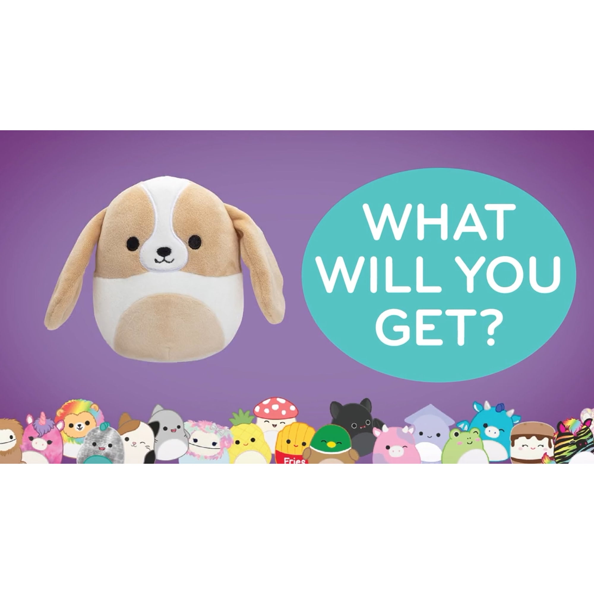 Squishmallows: Original 5" Plush Mystery Box - 5 Pack - Surprise Assorted Character Styles, Soft & Squishy, Stuffed Animals, Collectible Toy, Kids 3+