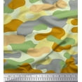 thumbnail image 1 of Soimoi polyester Crepe Fabric Two Tone With Grey Camouflage Print Fabric by Yard 42 Inch Wide, 1 of 3