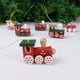 thumbnail image 4 of 12pcs Navidad Colgante de madera Decoración interior Colgante Adorno de locomotora, 4 of 5