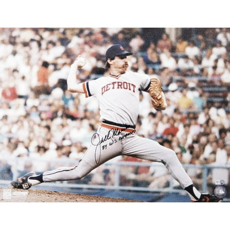 MLB - Jack Morris Detroit Tigers Autographed 16x20 Photograph with 84 WS Champs Inscription