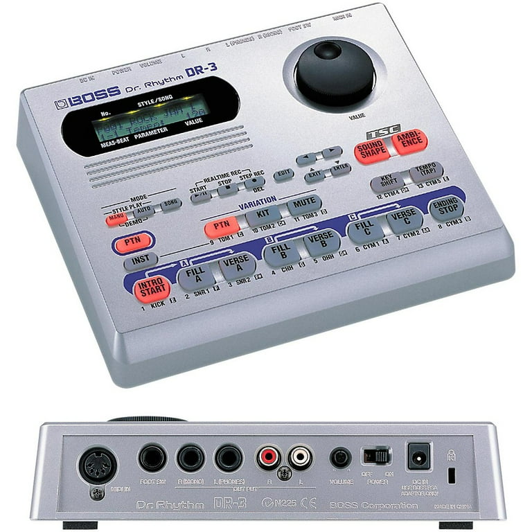 Boss DR-3 Dr. Rhythm Drum Machine - Walmart.com