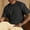 Black, variant on Men's Shirts 3XLT Big and Tall Solid Color Short Sleeve Round Neck Relaxed Fit T-Shirt