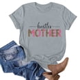 thumbnail image 3 of Nrmvnmi Mothers Baseball Tee Shirt for Women Short Sleeve Letter Printed Graphic Mom Gifts Tee Shirts Mothers Day Gifts, 3 of 6
