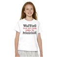 thumbnail image 3 of Funny Waiting to Procrastinate Joke Crewneck T Shirts Boy Girl Teen Brisco Brands S, 3 of 6