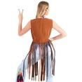 thumbnail image 2 of Women's Hippie Costume Vest, 2 of 6