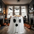 thumbnail image 4 of BZPIZ Halloween Tablecloth Halloween Party Decorations with Cute Ghost for Kitchen Dining Party Picnic Indoor Outdoor 39x59 Inch, 4 of 8