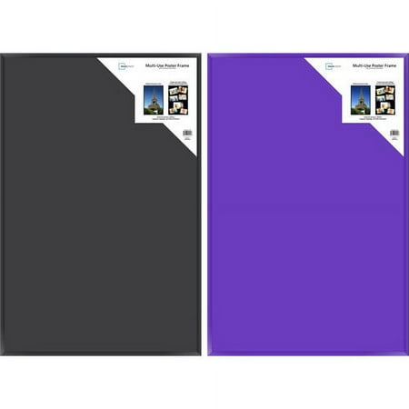 Poster Frame Set, Black/berry