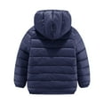 thumbnail image 4 of Ruyang Kids Boys Girls Padded Puffer Jackets Lightweight School Down Quilted Coat Fall Winter Warm Zipper Hooded Outwear, 4 of 9