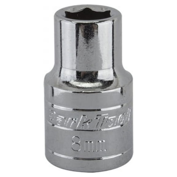 PARK TOOL TOOL SOCKET 3/8 DRIVE PARK 1658 SOCKET 8mm