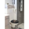 thumbnail image 6 of 18-Inch Black Elongated Toilet Seat With Lion And Lioness Print, 6 of 6