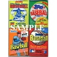 thumbnail image 3 of Lote de 100 tarjetas de béisbol vintage en paquetes de cera sellados, 3 of 3