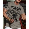 thumbnail image 2 of Gymish You Can Handle It Men’s Workout T-Shirt – Funny Gym Shirt, Lifting Tee, Athletic Fitness & Weightlifting Shirt, 2 of 6