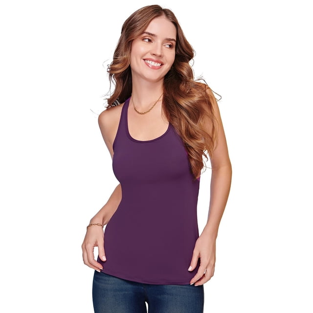 Top racerback Ilusión 4488 violeta G