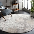 thumbnail image 2 of SAFAVIEH Century Bentley Distressed Area Rug, Beige/Grey, 6'7" x 6'7" Round, 2 of 8