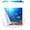 Bright Blue, variant on Goodbath No Hook Shower Curtain with Snap in Liner,Underwater Ocean World Sea Life Tropical Fish Turtle Coral Reef Fabric Shower Curtains, Double Layer, Mesh Top Window,71 x74 inches,Bright Blue