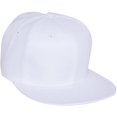 thumbnail image 2 of Casquette Plate Ajustée - Blanc 71/2, 2 of 4