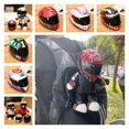 thumbnail image 2 of Casco de motocicleta BMW de 30cm, muñeco de peluche, adornos para coche eléctrico, regalos para amigos, hogar, oficina, adornos de exhibición, 2 of 5