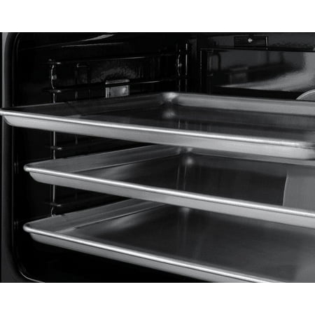 Dacor - Professional 5.2 Cu. Ft. Self-Cleaning Freestanding Gas Convection Range with 4 burners, NG - Stainless steel