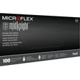 thumbnail image 2 of Microflex MidKnight Powder-Free Nitrile Examination Glove, Large, Black (100pcs) 2 Pack, 2 of 5