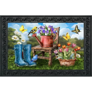 Briarwood Lane In the Garden Doormat