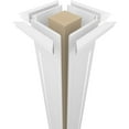 thumbnail image 3 of Ekena Millwork 8"W x 9'H Craftsman Classic Square Non-Tapered, Recessed Panel PVC Column Kit, Tuscan Capital & Tuscan Base, 3 of 9
