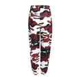 thumbnail image 5 of Baqcunre Cargo Pants Women Ladies Casual Leggings Camouflage Workwear Denim Casual Pants Harem Pants Womens Jeans Women'S Pants Red L, 5 of 6