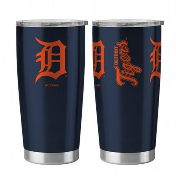 Gobelet de Voyage Detroit Tigers 20 Oz Ultra Argent
