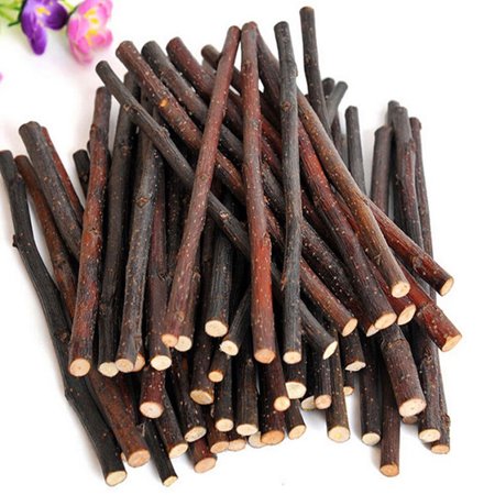 ZeAofaNatural Wood Chew Sticks Twigs for Small Pets Rabbit Hamster Guinea Pig