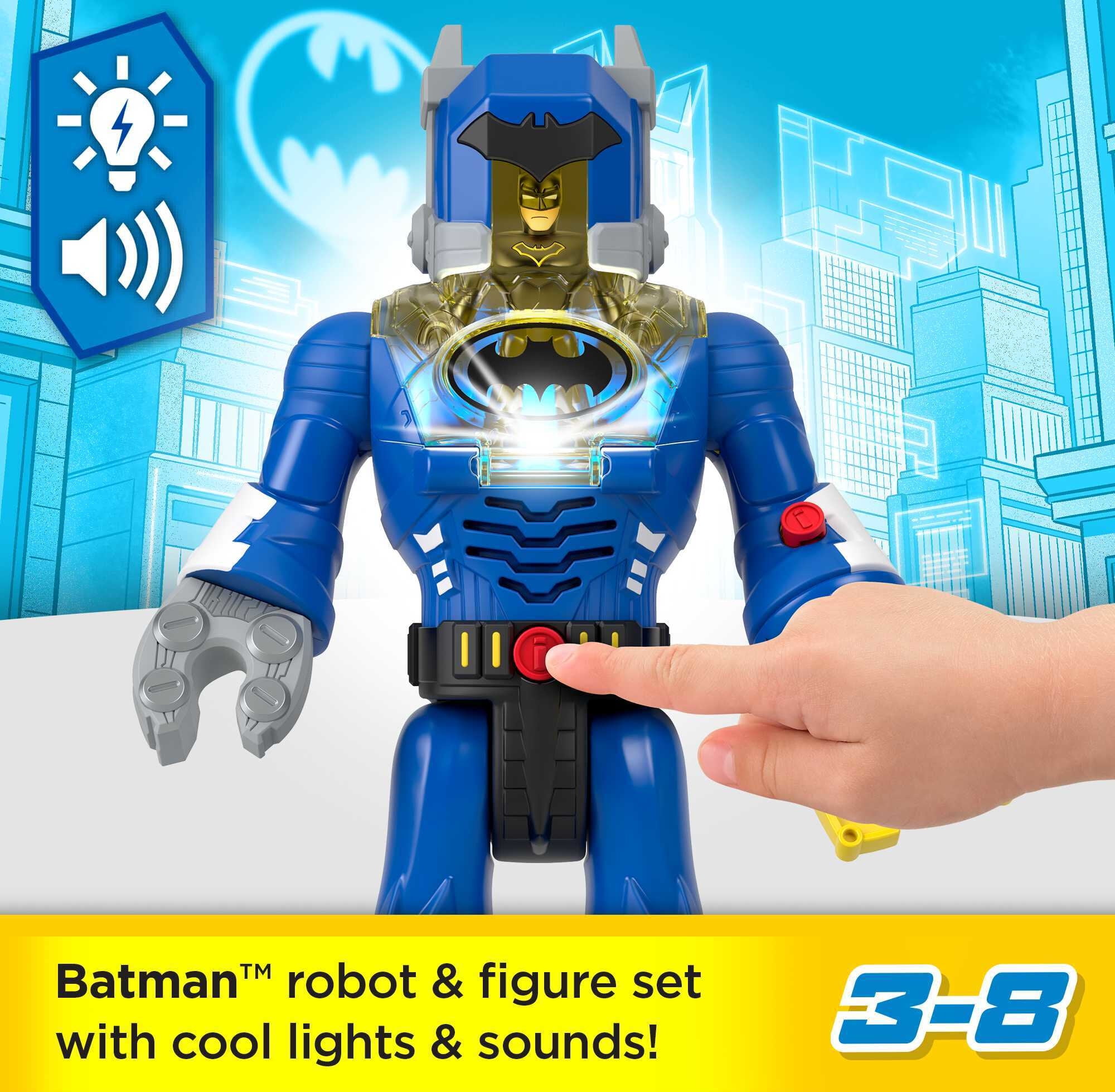 Imaginext DC Super Friends Batman Robot with Lights, Liberia Ubuy