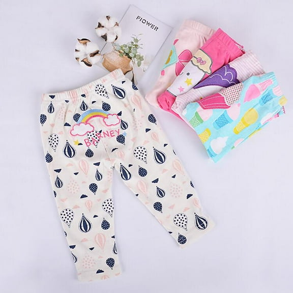 5 Piece Infant & Toodler Organic Cotton Pants