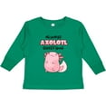 thumbnail image 3 of Inktastic Always Axolotl Questions Cute Curious Axolotl Boys or Girls Long Sleeve Toddler T-Shirt, 3 of 5