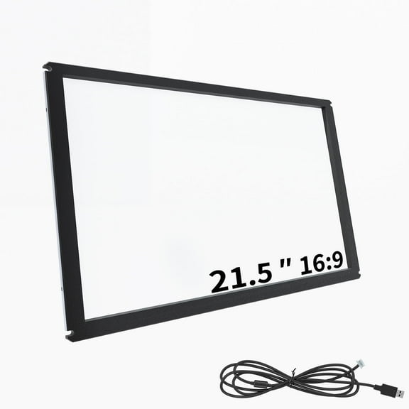 LMENGER 21.5 Inch Infrared Touch Screen, 10 Points Touch Screen Overlay Panel, USB Interface Free Driver, Infrared Touch for Outdoor Navigation, Digital Signage, Industrial Monitor
