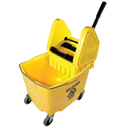 Impact Downpress Wringer/Plastic Bucket Combo, 2635 Quart