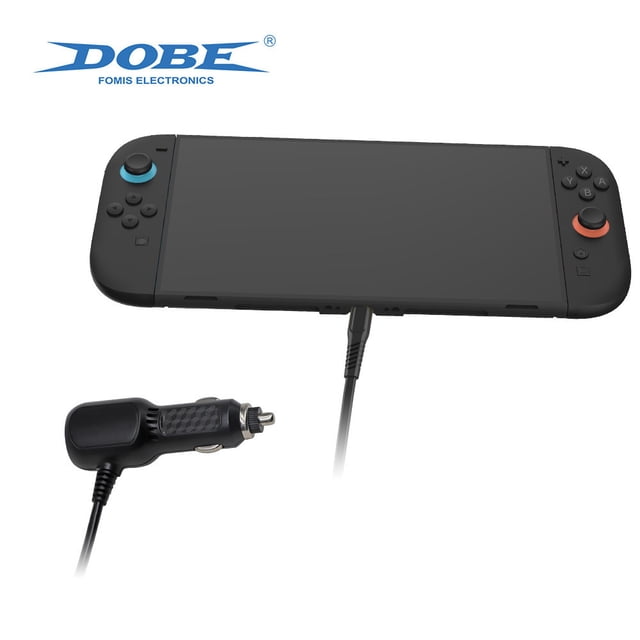 Nintendo Chargeur de Voiture à Recharge Rapi Switch 2 - Ports USB-C Doubles pour Consoles Switch OLED/Lite/originales, Alimentation 60 W, Conception Compacte avec Protection contre les Surcharges, Idéal pour les Voyages sur la Route