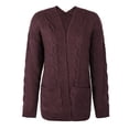 thumbnail image 4 of Women's Sweaters Under $15 Cardigan Lightweight Casual Pockets Long Sleeve Casual Coat Cardigan Blouse, 4 of 5