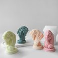 thumbnail image 4 of BELOWSYALER Horse Head Shape Candle Silicone Molds Portable Scented Candle Molds for Artwork and Home Decoration, 4 of 8
