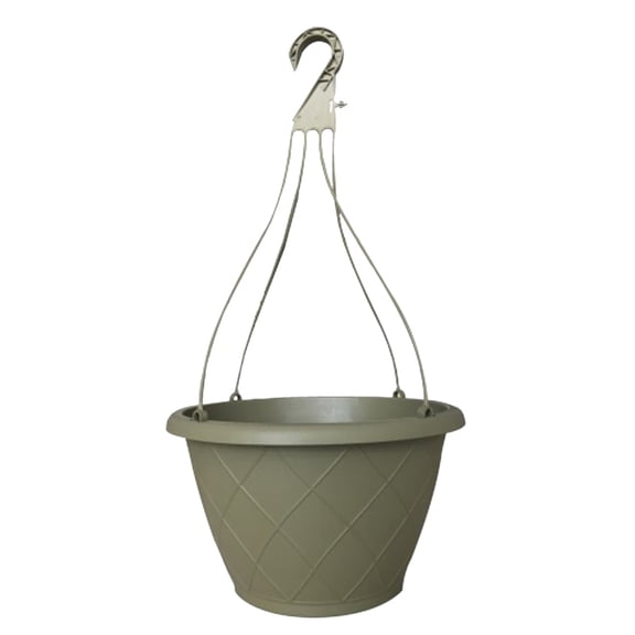 ATT SOUTHERN INC 12" GRN Hang Basket HH1224OG