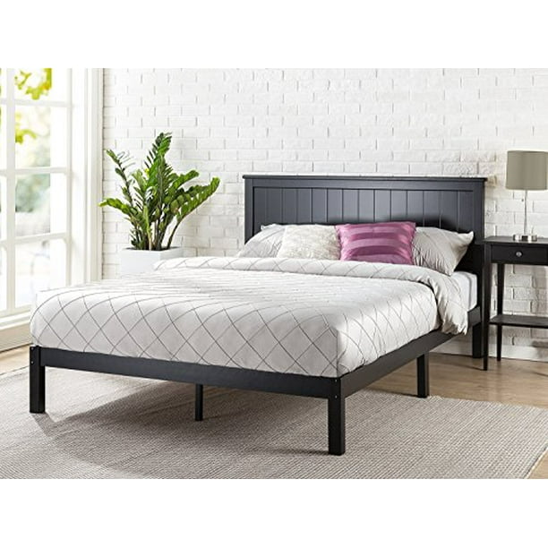 Zinus Santiago Wood Cottage Style, Low Profile Bed Frame Meaning