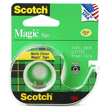 Scotch 3105 3/4" x 300" Scotch Magic Tape 3 Pack