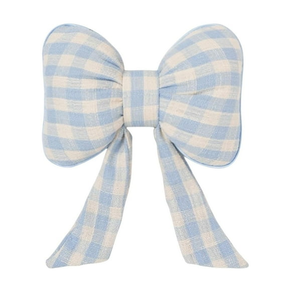 TACILIP Room Decor, Bow Ribbon Sofa Pillow Soft and Comfortable Office Desk Chair Lumbar Support Home Decoration, Gifts for Mom