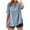Light Blue, variant on Cilsoka 3/4 Sleeve T Shirts for Women White Tshirts for Women Fitted Ladies Tops and Blouses 3/4 Sleeve Basic Tees for Women V Neck Blouses for Women Dressy Casual Loose Fit My Orders