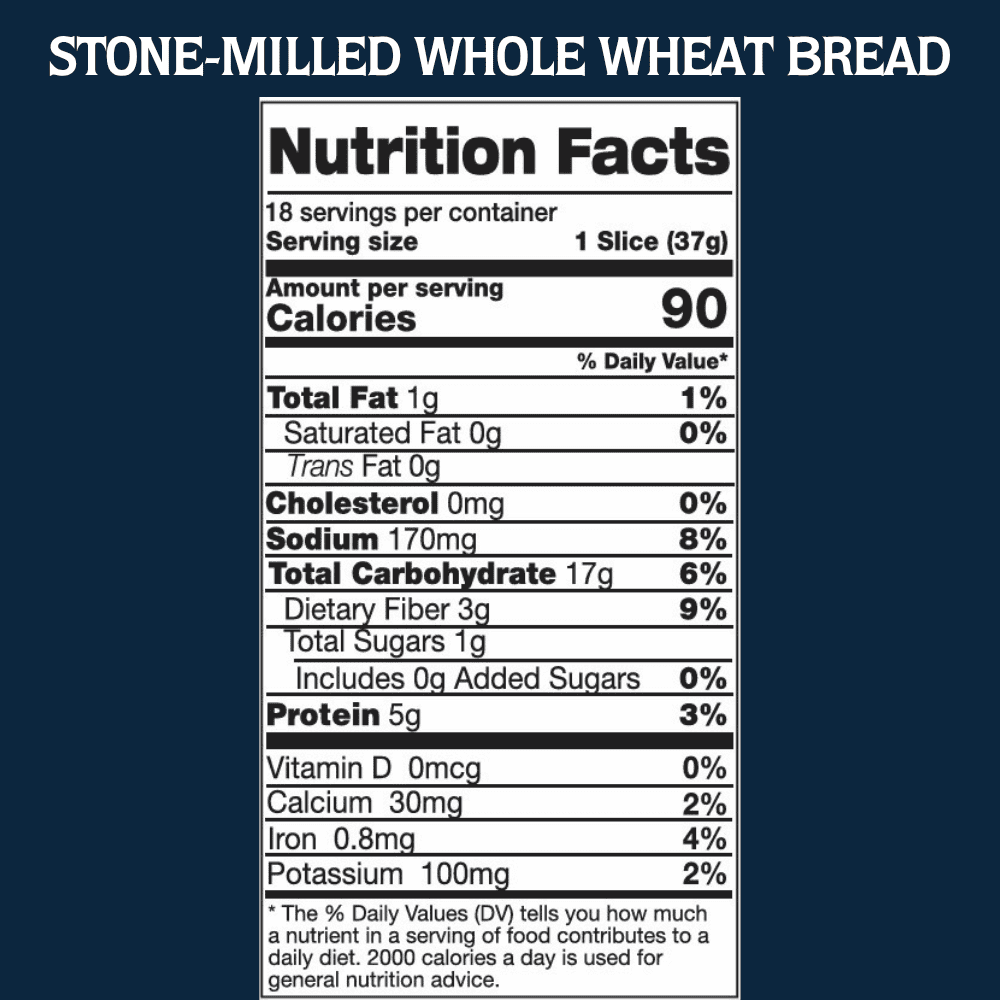 One Mighty Mill Stone-Milled Whole Wheat Organic Bread Loaf, 24 Oz
