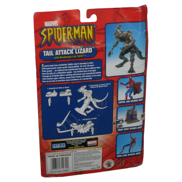 spectacular spider man lizard toy