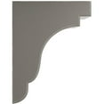 thumbnail image 3 of 5 1/4"W x 8 1/2"D x 11"H Bedford Wood Vintage Decor Bracket, Reclaimed Grey, 3 of 6